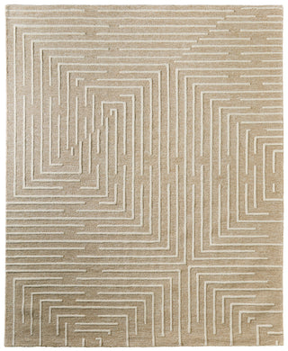 The Rug Corner Feizy Fenner Transitional Geometric - Taupe/Ivory  Fenner Transitional Geometric - Taupe/Ivory