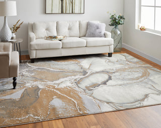 Clio Modern Abstract - Gray/Brown