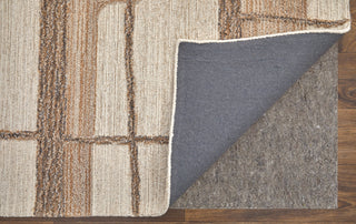 Pollock Modern Geometric - Ivory/Brown/Tan