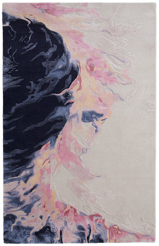 Kawai Modern Abstract - Pink/Blue/Ivory