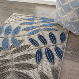 The Rug Corner Nourison Home Aloha ALH18 GRYBL Area Rugs  