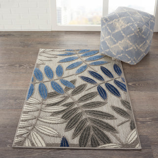 The Rug Corner Nourison Home Aloha ALH18 GRYBL Area Rugs  