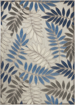 The Rug Corner Nourison Home Aloha ALH18 GRYBL Area Rugs  
