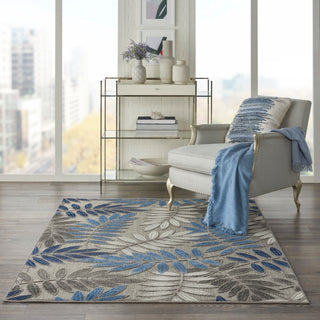 The Rug Corner Nourison Home Aloha ALH18 GRYBL Area Rugs  