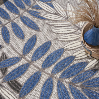 The Rug Corner Nourison Home Aloha ALH18 GRYBL Area Rugs  