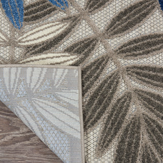 The Rug Corner Nourison Home Aloha ALH18 GRYBL Area Rugs  