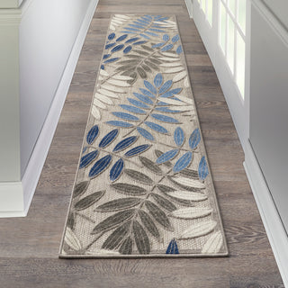 The Rug Corner Nourison Home Aloha ALH18 GRYBL Area Rugs  