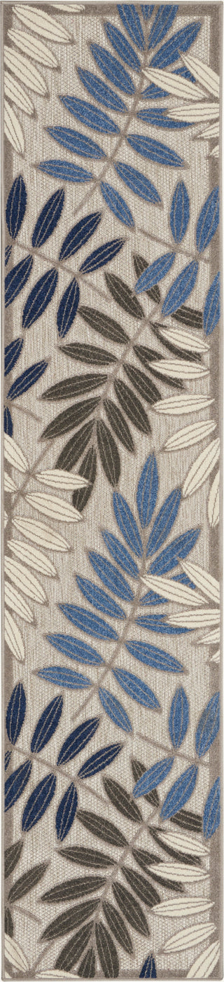 The Rug Corner Nourison Home Aloha ALH18 GRYBL Area Rugs  