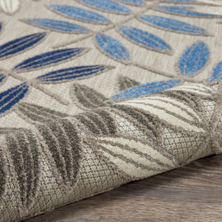 The Rug Corner Nourison Home Aloha ALH18 GRYBL Area Rugs  