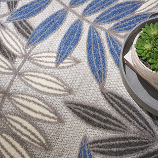 The Rug Corner Nourison Home Aloha ALH18 GRYBL Area Rugs  