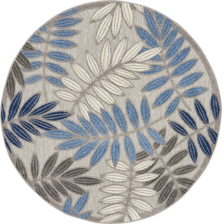 The Rug Corner Nourison Home Aloha ALH18 GRYBL Area Rugs  