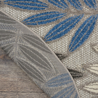 The Rug Corner Nourison Home Aloha ALH18 GRYBL Area Rugs  