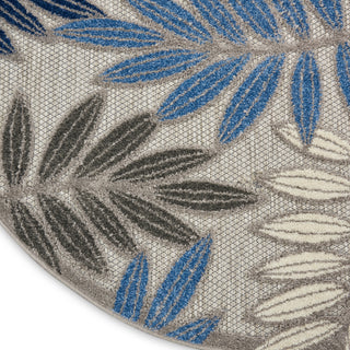 The Rug Corner Nourison Home Aloha ALH18 GRYBL Area Rugs  