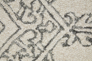 Belfort Transitional Medallion - White/Gray