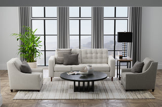 The Rug Corner Feizy Richmond Modern Geometric - Ivory/Gray/Tan  