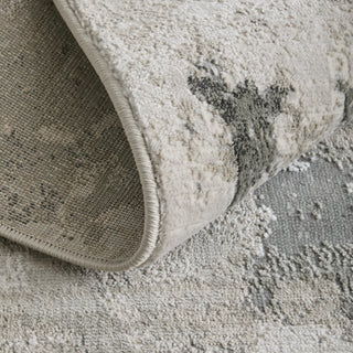 The Rug Corner Feizy Prasad Modern Watercolor - Ivory/Gray  