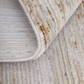 The Rug Corner Feizy Deja Modern Distressed - Ivory/Brown/Tan  