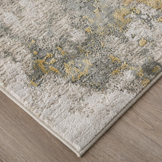 The Rug Corner Feizy Waldor Modern Abstract - Ivory/Gold/Gray  Waldor Modern Abstract - Ivory/Gold/Gray