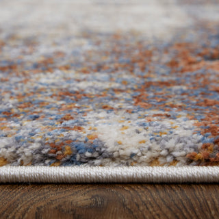 The Rug Corner Feizy Gilmore Modern Color Block - Blue/Ivory/Taupe  