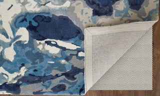 The Rug Corner Feizy Dafney Transitional Floral & Botanical - Blue  