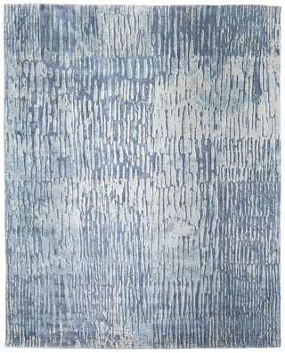 Braden Modern Abstract - Blue/Ivory