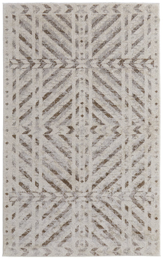 The Rug Corner Feizy Vancouver Modern Geometric - Ivory/Tan/Brown  Vancouver Modern Geometric - Ivory/Tan/Brown