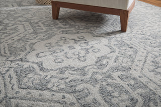 Belfort Traditional Geometric - Gray/White