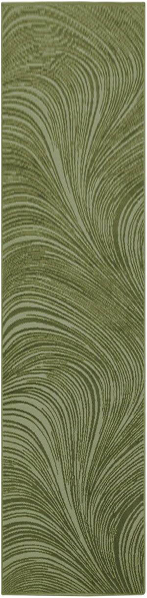 The Rug Corner DKNY Central Park West CEP02 GREEN Area Rugs  