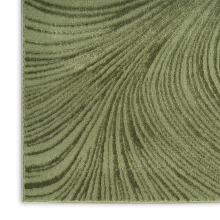 The Rug Corner DKNY Central Park West CEP02 GREEN Area Rugs  