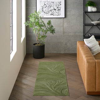 The Rug Corner DKNY Central Park West CEP02 GREEN Area Rugs  