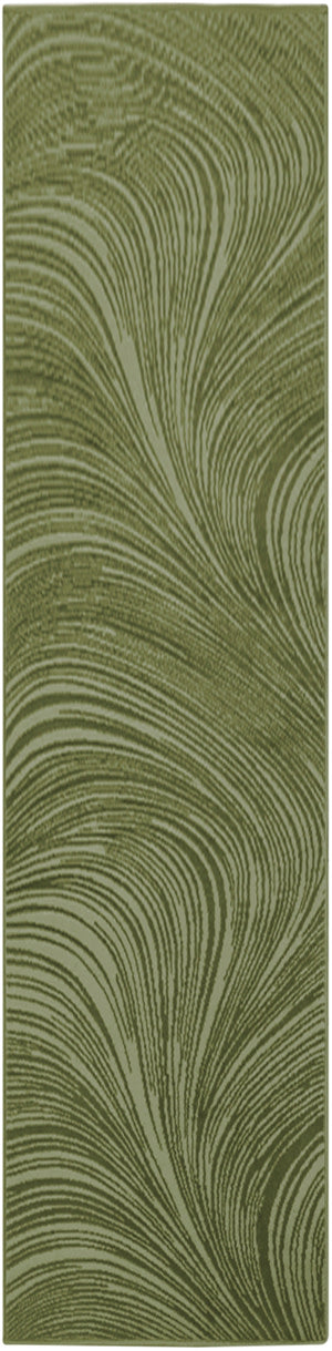 The Rug Corner DKNY Central Park West CEP02 GREEN Area Rugs  