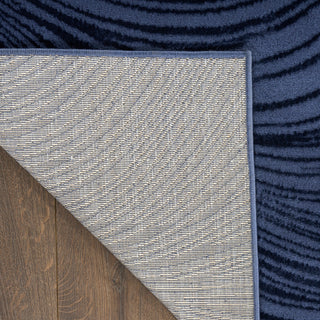 The Rug Corner DKNY Central Park West CEP02 NAVY Area Rugs  