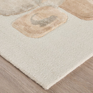 The Rug Corner Feizy Kendall Modern Abstract - Tan/Gray/Ivory  