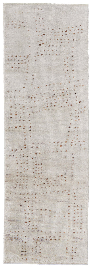 Truxel Modern Polka Dots - Tan/Brown