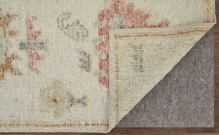 Grafton Transitional Floral & Botanical - Ivory/Orange/Gray