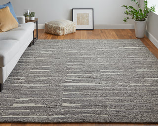 The Rug Corner Feizy Navaro Modern Abstract - Gray/Taupe/Ivory  