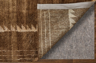 Agape Modern Abstract - Brown/Ivory
