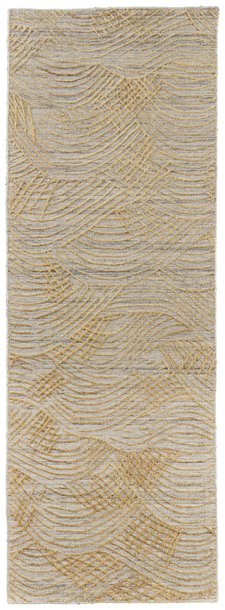 Taunton Transitional Abstract - Gold/Gray