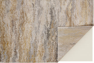 Aura Modern Abstract - Gold/Gray/Ivory