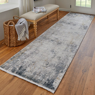 The Rug Corner Feizy Cadiz Modern Abstract - Ivory/Taupe/Gray  