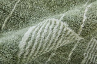 Agape Modern Abstract - Green/Ivory