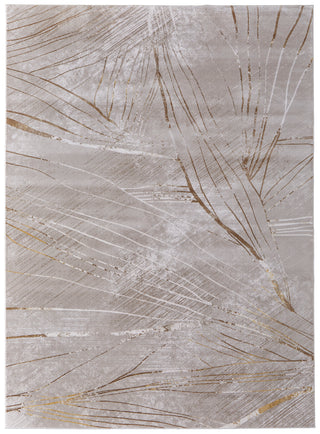 The Rug Corner Feizy Waldor Modern Abstract - Taupe/Brown/Silver  