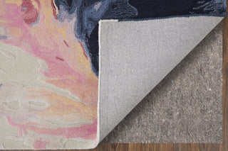 Kawai Modern Abstract - Pink/Blue/Ivory