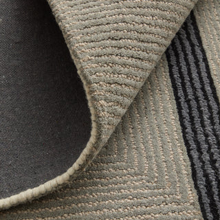 Maguire Transitional Abstract - Taupe/Black