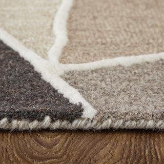 Kimball Transitional Abstract - Gray/Black/Brown