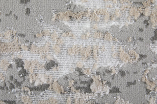 The Rug Corner Feizy Micah Modern Abstract - Silver/Gray/White  Micah Modern Abstract - Silver/Gray/White
