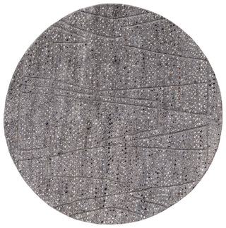 The Rug Corner Feizy Dering Modern Polka Dots - Gray/Tan/Taupe  