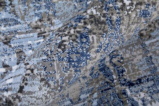 Gaspar Modern Damask - Blue/Gray/Taupe