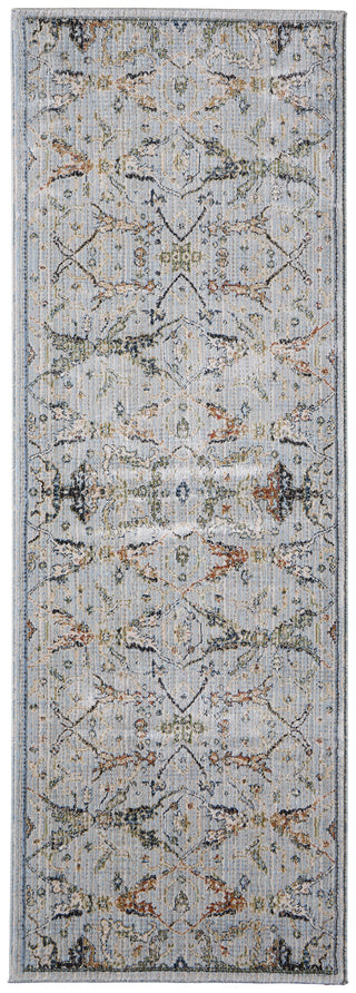 The Rug Corner Feizy Melrose Traditional Floral & Botanical - Blue/Green/Ivory  