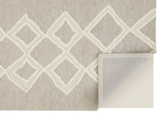 Anica Transitional Geometric - Gray/Ivory